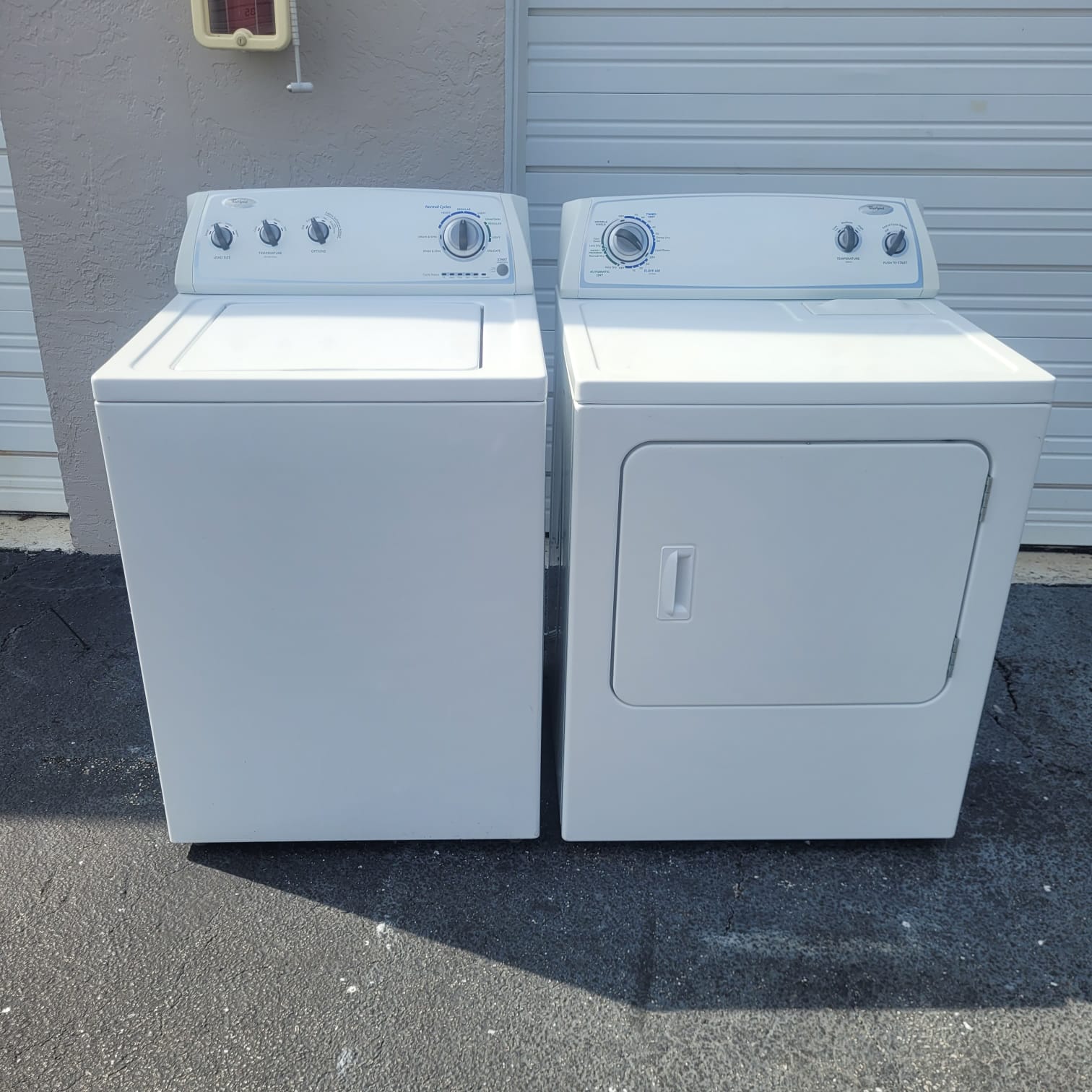 Whirlpool Washer and Dryer Set Whirlpool Washer and Dryer Set
